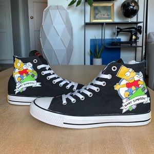 Converse Chuck Taylor x Simpsons 25th Anniversary - Men’s 9 - Bart Black